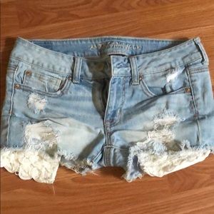 American Eagle Stretch Short Shorts